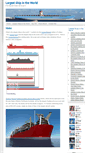Mobile Screenshot of largestshipintheworld.com